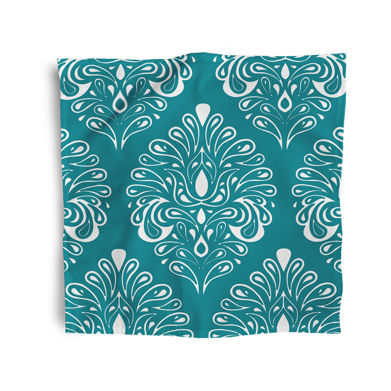 Ensemble de serviettes 4 pièces Selina, Bleu sarcelle