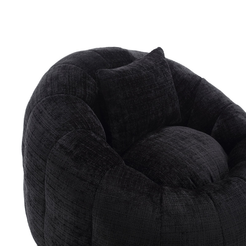 Modern Bean Bag Chairs, Black
