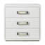 Panos 3 - Drawer Solid Wood Nightstand-2066341464