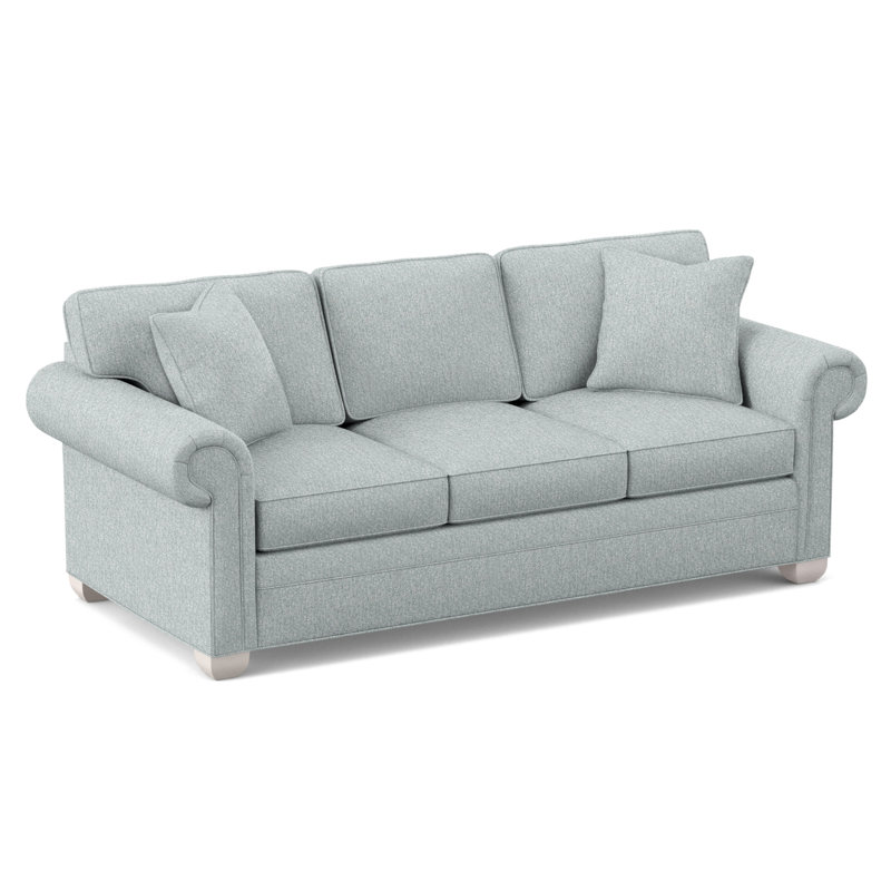 Main Street 85" Sleep Sofa, Ian Haze, Dove Gray