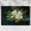 Magnolias on Blue Velvet Cloth-Martin Johnson Heade-Gallery Wrapped Canvas-c. 1890-376595760