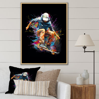 " Skateboard Urban Flow I "