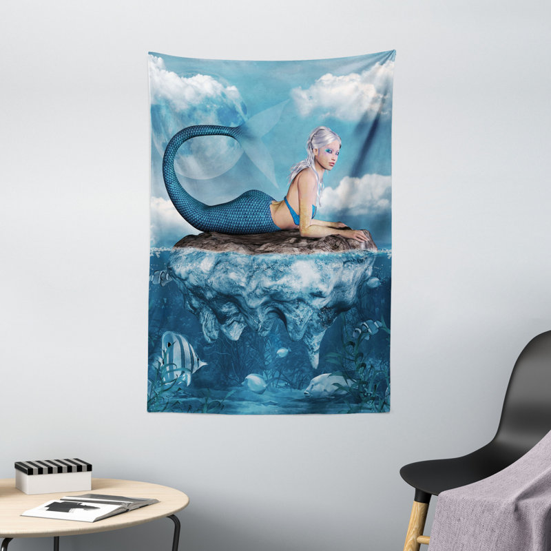 Tapisserie en polyester, H 60 po x l 40 po