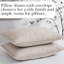 Ensemble de lit de jour 6 pièces Southshore Fine Linens Collection Brickyard, coloris Vilano Bone, en microfibre doublement brossée légère matelassée, comprenant 3 taies d'oreiller, un cache-sommier et un oreiller cervical, pour lit simple.-784452673