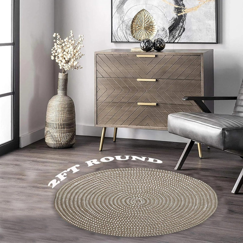 Tapis de salle à manger tissé à la main