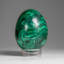 Genuine Polished Malachite Egg (363.2 Grams)
