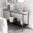 47.88'' Glass Top Console Table