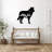 Wolf Metal Wall Art - Wildlife Silhouette Wall Art - Wolf Nature Design Sculpture - Rustic Cabin Lodge Wall Hanging - Modern Industrial Metal Art - Nature Inspired Home Decor - Bold Statement Art Piece-331248109-331248119