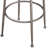 Dejhanae Swivel Upholstered Counter Stool with Metal Frame-41669477