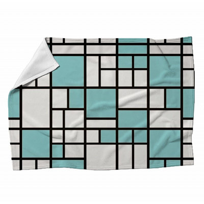 Machine Printed Throw Blanket