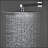 Bathroom Luxury Rain Mixer Combo Set Wall Mounted Rainfall Shower Head System Polished Chrome, (Contain Faucet Rough-In Valve Body And Trim)-119318090