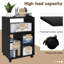 75cm H x 50cm W Printer Stand with Wheels-117658937