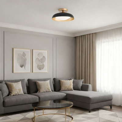 3000K/4000K/6000K Classic Design Semi-Flush Mount Light
