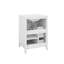 Meuble-lavabo 24 po avec lavabo, meuble-lavabo en bois massif avec tiroirs et tablettes réglables, petit meuble-lavabo-114294678
