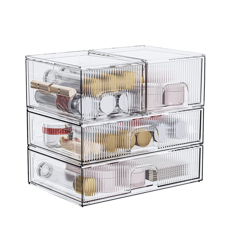 Stackable Storage Box, Acrylic Organizer
