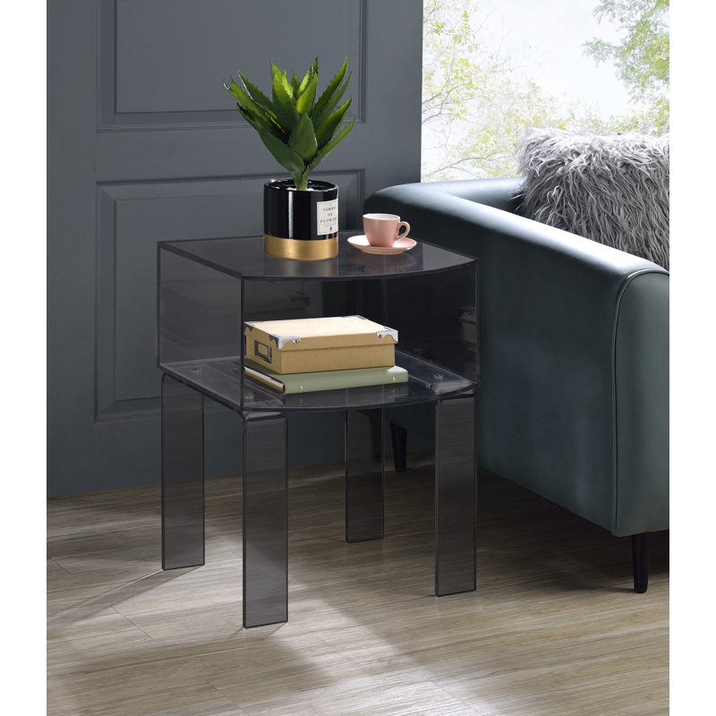 Kortlyn End Table, Gray