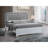 King Bed (Mattress Not Included), White