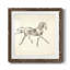 Cheval de dressage I - Cadre photo, reproduction d'art sur papier-2090692496-2090692497