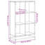 Alvon 107.5cm H Bookcase-663726614-663726602