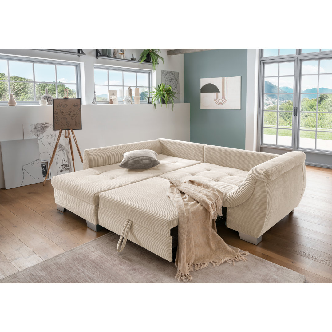 Ecksofa Booneville mit Bettfunktion