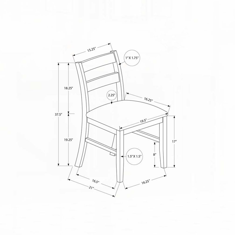 Chaises de salle à manger rembourrées
