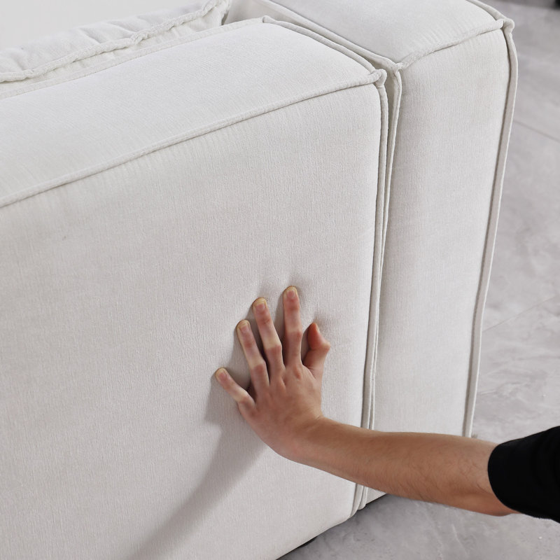 Modular Sofa  Chenille Fabric,  Simple And Grand, The Seat And Back Is Very Soft. This Is Also A KNOCK DOWN Sofa