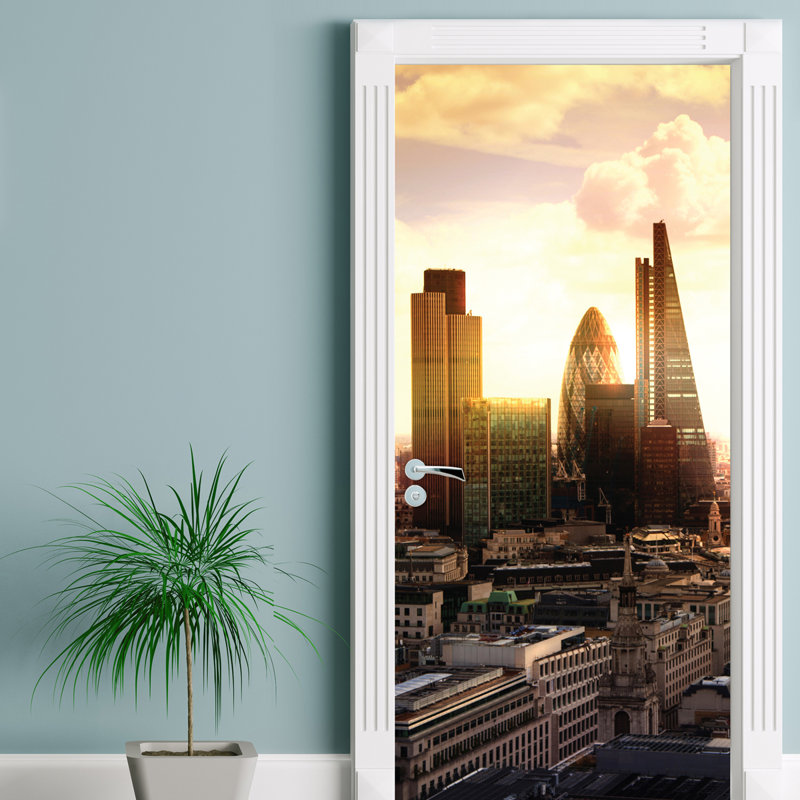 Scenic & Cityscapes Door Decal