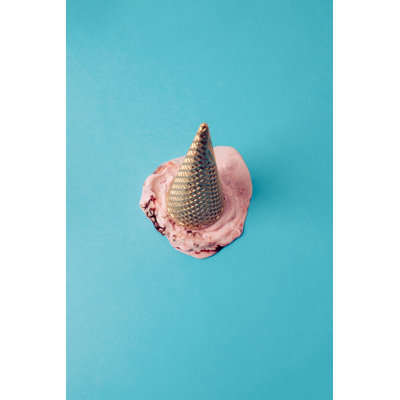 Ice Cream Cone - Wrapped Canvas Print