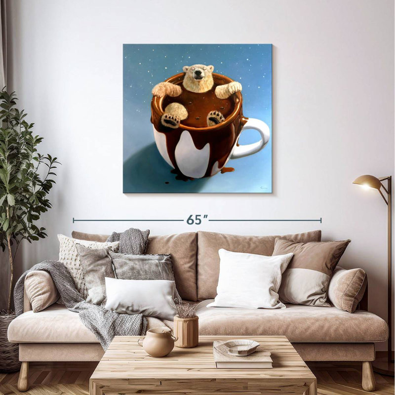 Ketti Chocolate Spa, 39" H x 39" W