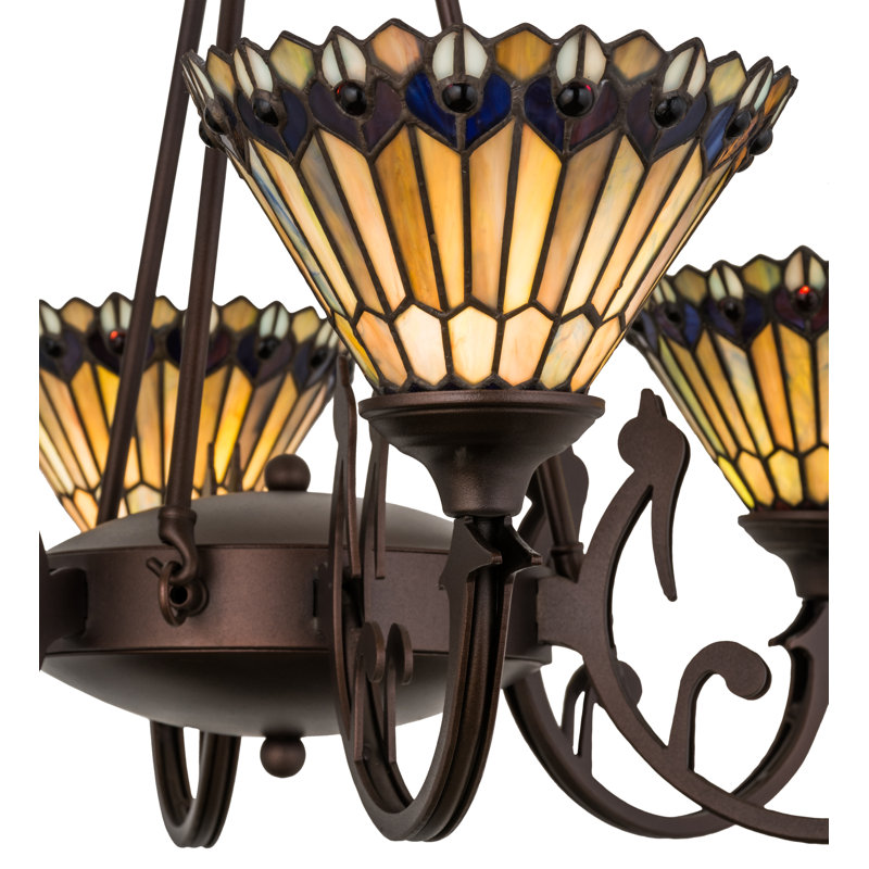Meyda Tiffany & Stained Glass 6 - Light Chandelier