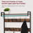 Hall Tree Entryway Bench With Storage, 35.5" Large Coat Rack Freestanding With 2-tier Storage Shelf, 6-in-1 Entryway Bench Coat Rack With 14 Hooks