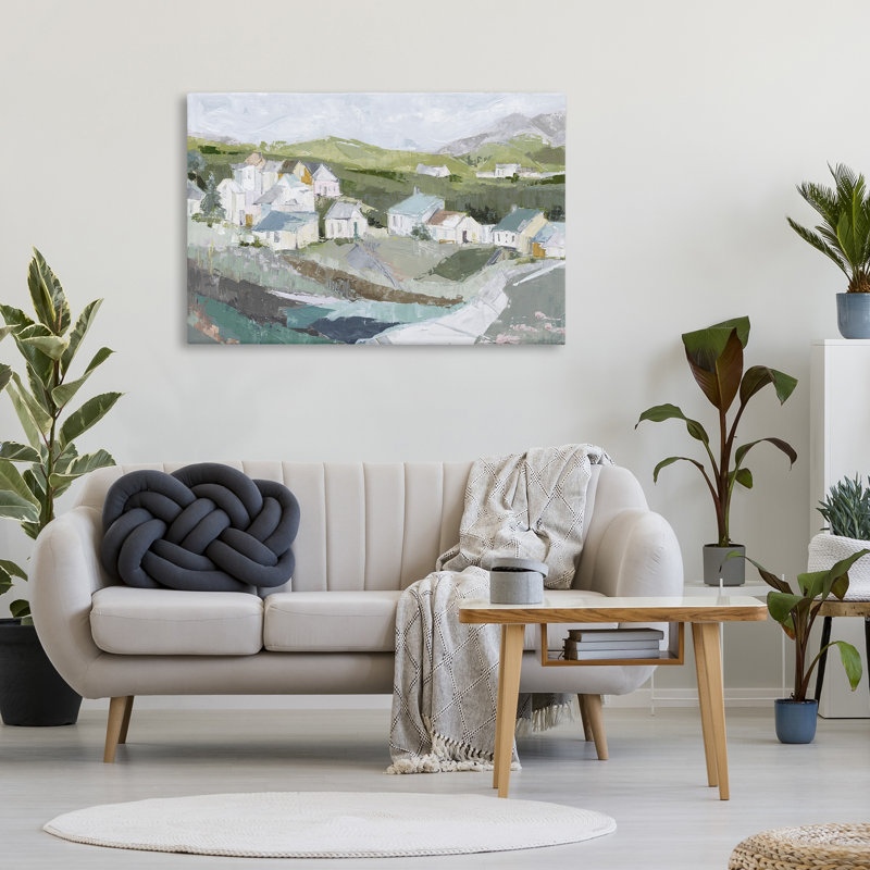 Lavande Valley, toile par Susan Pepe, H 24 po x l 36 po