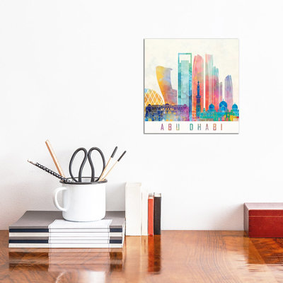 "Abou Dabi" par Paul Rommer, impression sur toile tendue