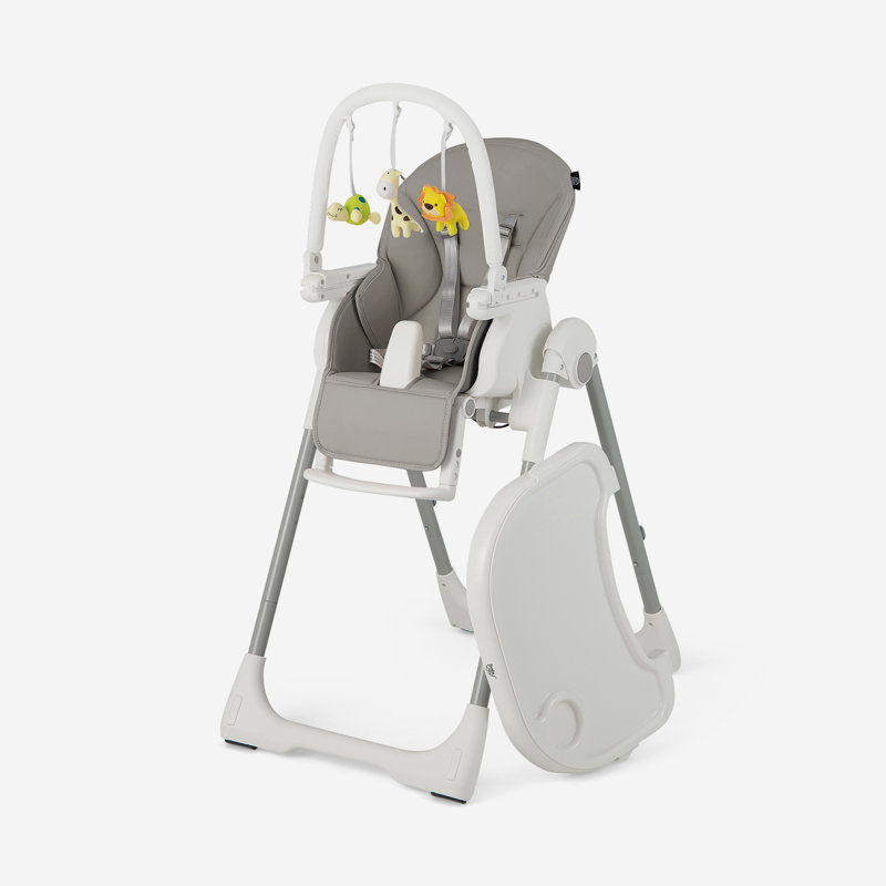 High Chair, Grey/White