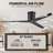 Galloway 56" 3 - Blade Ceiling Fan with Remote Control-1641756883-1641612943