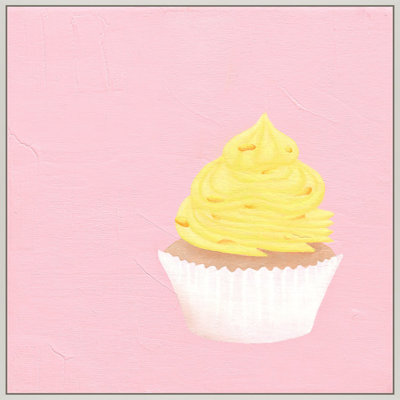 Pistachio Cupcake Print by Katy Montica