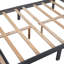 Lit plateforme double avec rangement-87878371
