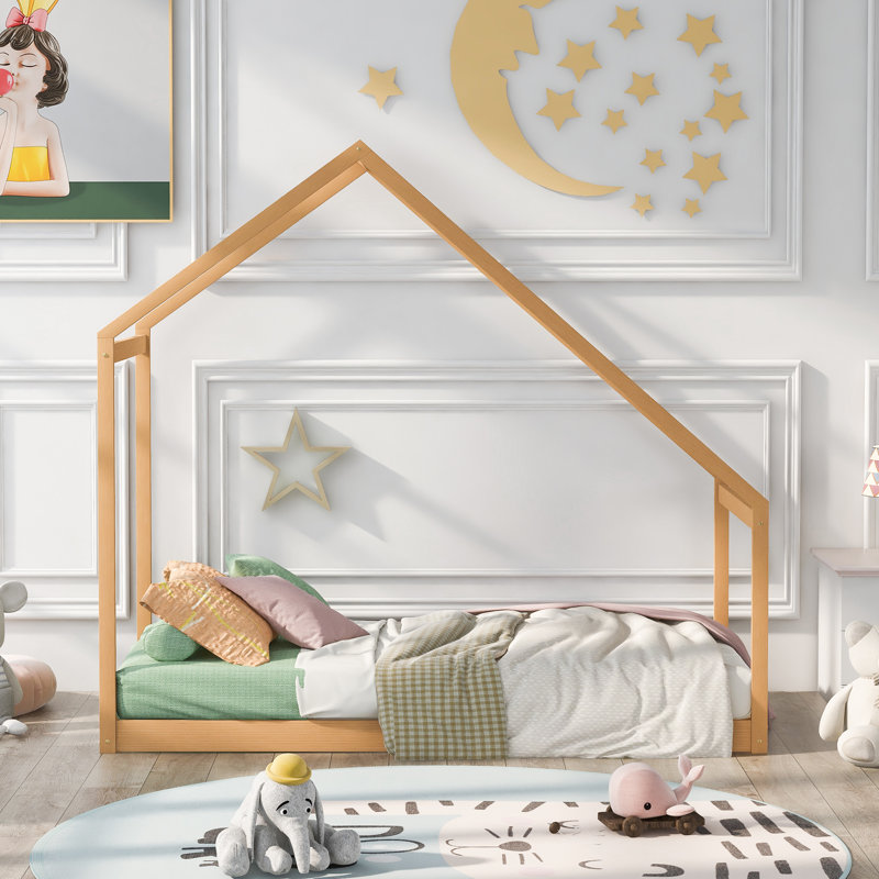 Lit Shebaka House par Isabelle & Max, Naturel, Simple