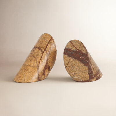 Affinity Genuine Marble Decorative Bookends