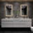 Albizu 67" Wall-Mounted Double Bathroom Vanity-69315966