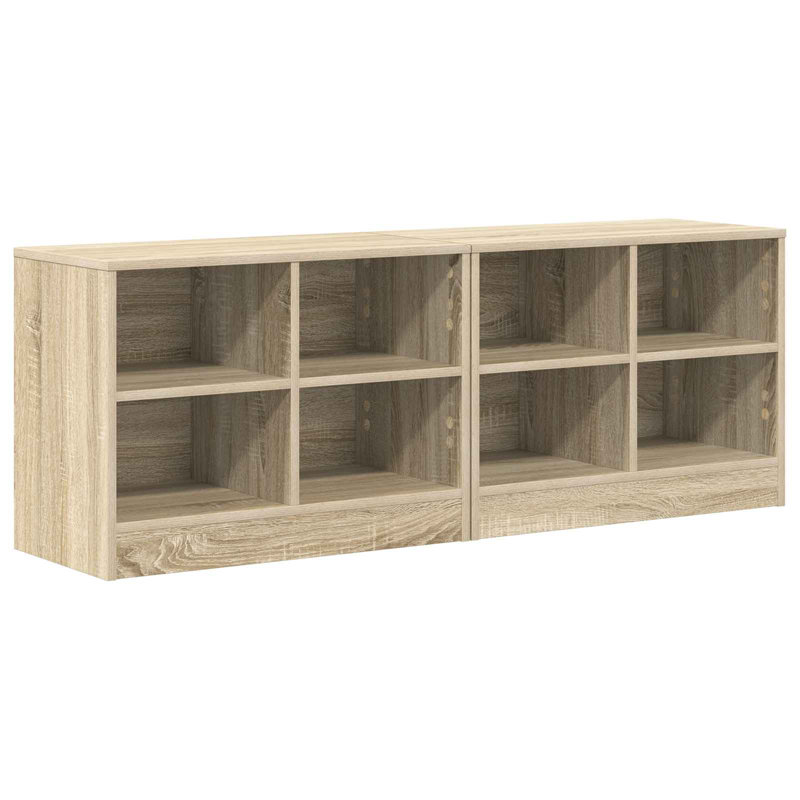 Engineered Wood Rectangle Accent Cabinet