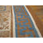Antique Mongolian Chinese Allover Geometric Knotted Rug