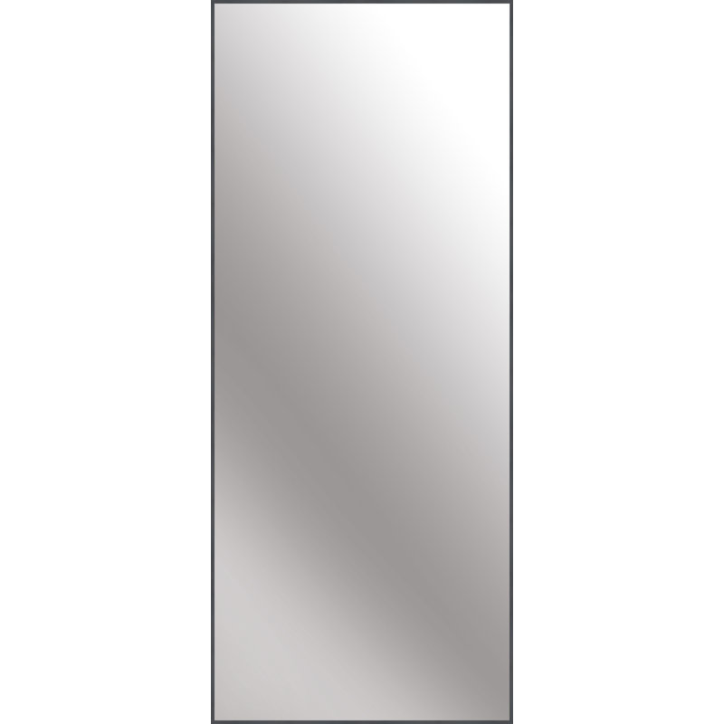 nielsen Almeria Aluminium Wall Mirror, 170cm H x 70cm W, Grey