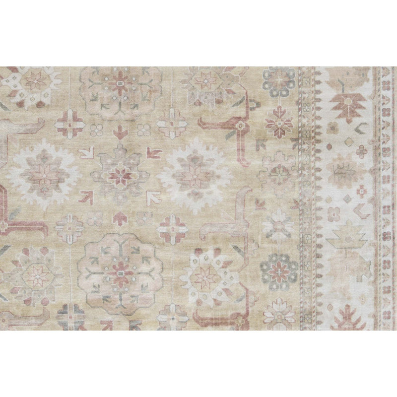Oushak Hand Woven Wool Oriental Area Rug