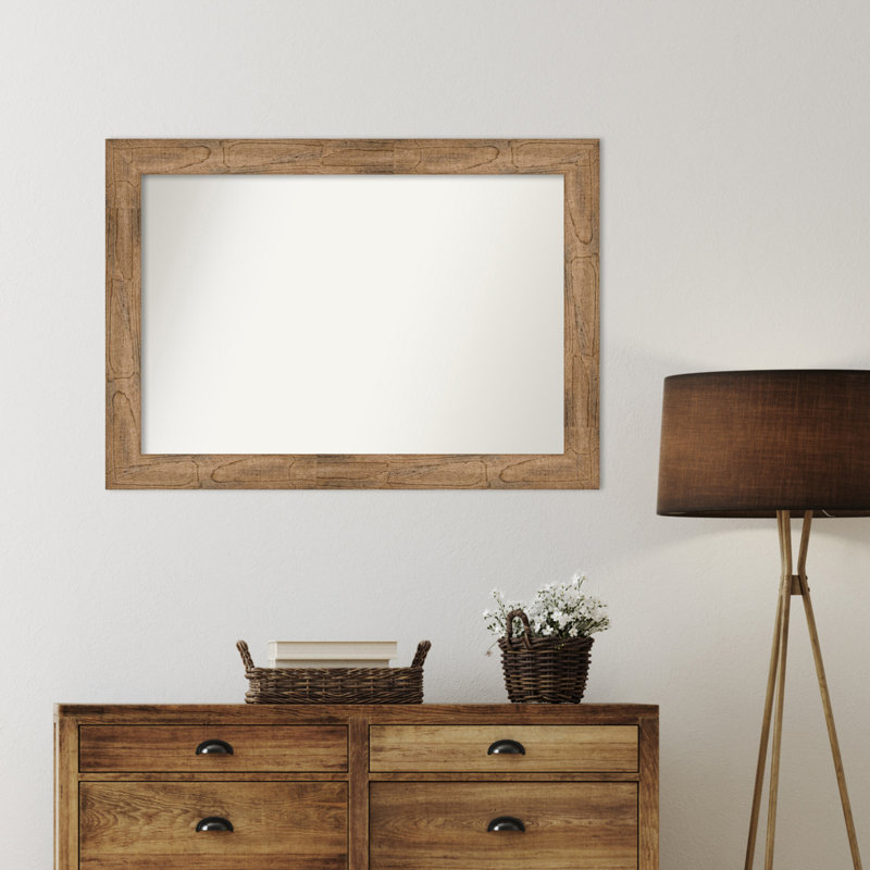 Timmy Solid Wood Wall Mirror, 29.5" x 41.5", Rectangle