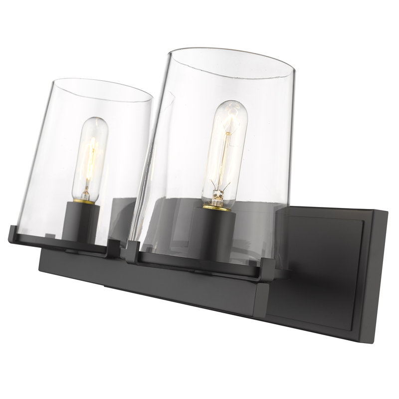 Ahmaud 2 - Light Dimmable Vanity Light, Matte Black