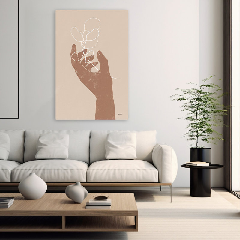 Boho Dreams I Neutral - art bohémien brun bohème brun, H 60 po x l 40 po