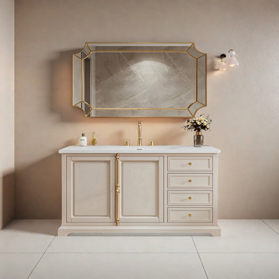 American modern style bathroom cabinet