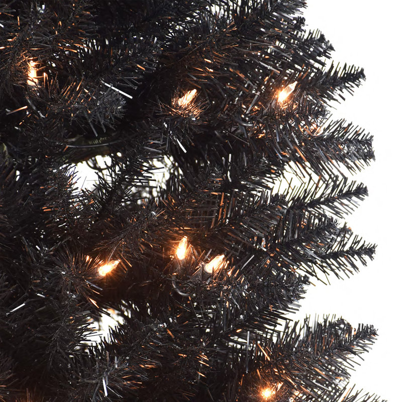 7.5' Lighted Artificial Fir Christmas Tree