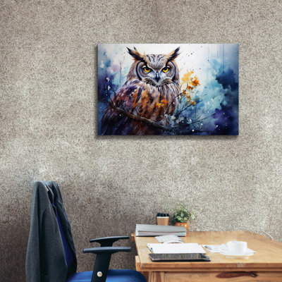 «Epic Graffiti», «Wild Life Of Predators In Watercolor 2» par Momart, art mural sur toile